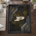 purdue-boilermakers-rug-hexagonal-grid-pattern-gold-best-selling.webp