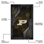 purdue-boilermakers-rug-hexagonal-grid-pattern-gold-best-selling.webp