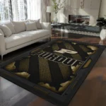 Purdue Boilermakers Rug - Torn Mesh Gold