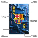 real-madrid-rug-cracked-surface-design-yellow-best-selling.webp