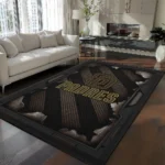 San Diego Padres Rug - Torn Mesh Brown