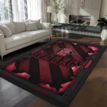 San Diego State Aztecs Rug - Torn Mesh Red