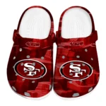 San Francisco 49ers Clogs - Canyon Layers Red