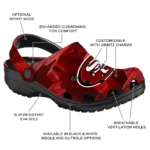 san-francisco-49ers-clog-canyon-layers-red-best-selling.webp