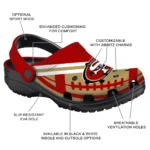 san-francisco-49ers-clog-personalized-football-motif-red-best-selling.webp