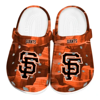 San Francisco Giants Clogs - Canyon Layers Orange