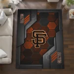 san-francisco-giants-rug-hexagonal-grid-pattern-orange-best-selling.webp