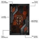 san-francisco-giants-rug-hexagonal-grid-pattern-orange-best-selling.webp