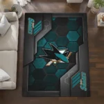 san-jose-sharks-rug-hexagonal-grid-pattern-teal-best-selling.webp