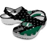 saskatchewan-roughriders-clog-stellar-stripes-theme-green-black-best-selling.webp