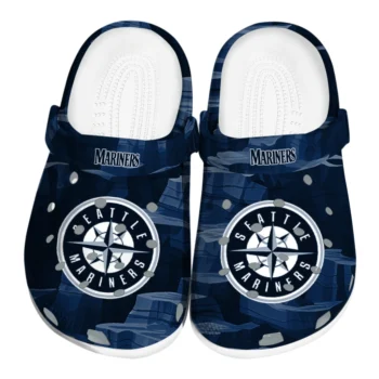 Seattle Mariners Clogs - Canyon Layers Navy Blue