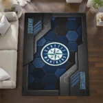 seattle-mariners-rug-hexagonal-grid-pattern-navy-blue-best-selling.webp