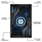 seattle-mariners-rug-hexagonal-grid-pattern-navy-blue-best-selling.webp