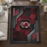 south-carolina-gamecocks-rug-hexagonal-grid-pattern-garnet-best-selling.webp