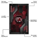 south-carolina-gamecocks-rug-hexagonal-grid-pattern-garnet-best-selling.webp