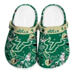 south-florida-bulls-clog-football-icons-green-best-selling.webp