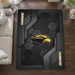 southern-miss-golden-eagles-rug-hexagonal-grid-pattern-black-best-selling.webp