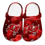 Tampa Bay Buccaneers Clogs - Canyon Layers Red