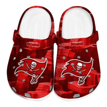 Tampa Bay Buccaneers Clogs - Canyon Layers Red