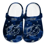 Tampa Bay Lightning Clogs - Canyon Layers Blue