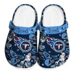 Tennessee Titans Clogs - Football Icons Navy