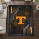 tennessee-volunteers-rug-hexagonal-grid-pattern-orange-best-selling.webp
