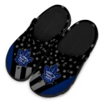 toronto-maple-leafs-clog-stellar-stripes-theme-blue-black-best-selling.webp