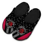 toronto-raptors-clog-stellar-stripes-theme-red-black-best-selling.webp