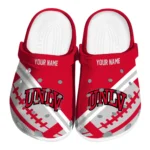 UNLV Rebels Clogs - Custom Football Motif Red