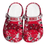 UNLV Rebels Clogs - Football Icons Red