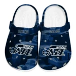 Utah Jazz Clogs - Canyon Layers Navy