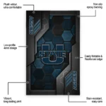 utah-state-aggies-rug-hexagonal-grid-pattern-navy-best-selling.webp