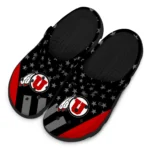 utah-utes-clog-stellar-stripes-theme-red-black-best-selling.webp