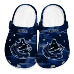 Vancouver Canucks Clogs - Canyon Layers Blue
