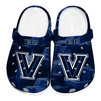 Villanova Wildcats Clogs - Canyon Layers Navy