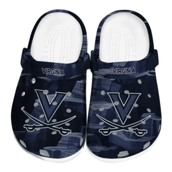 Virginia Cavaliers Clogs - Canyon Layers Blue