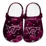 Virginia Tech Hokies Clogs - Canyon Layers Maroon