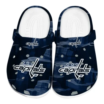 Washington Capitals Clogs - Canyon Layers Blue
