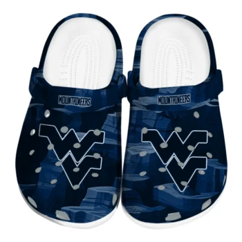 West Virginia Mountaineers Clogs - Canyon Layers Blue