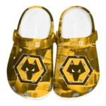 Wolverhampton Wanderers Clogs - Canyon Layers Old Gold