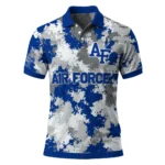 Air Force Falcons Polo Shirt Custom Pixel Camo Blue Best Selling