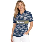 Akron Zips Polo Shirt Personalized Camo Band Blue Best Selling