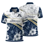 Akron Zips Polo Shirt Personalized Floral Angles Blue White Best Selling