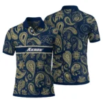 Akron Zips Polo Shirt Personalized Paisley Band Blue Best Selling