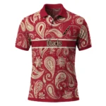 Arizona Diamondbacks Polo Shirt Personalized Paisley Band Red Best Selling