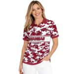 Arkansas Razorbacks Polo Shirt Custom Camo Band Red Best Selling