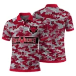 Arkansas State Red Wolves Polo Shirt Customized Camo Band Scarlet Best Selling