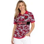 Arkansas State Red Wolves Polo Shirt Customized Camo Band Scarlet Best Selling