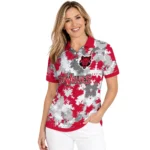 Arkansas State Red Wolves Polo Shirt Customized Pixel Camo Scarlet Best Selling