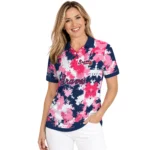 Atlanta Braves Polo Shirt Custom Pixel Camo Navy Best Selling